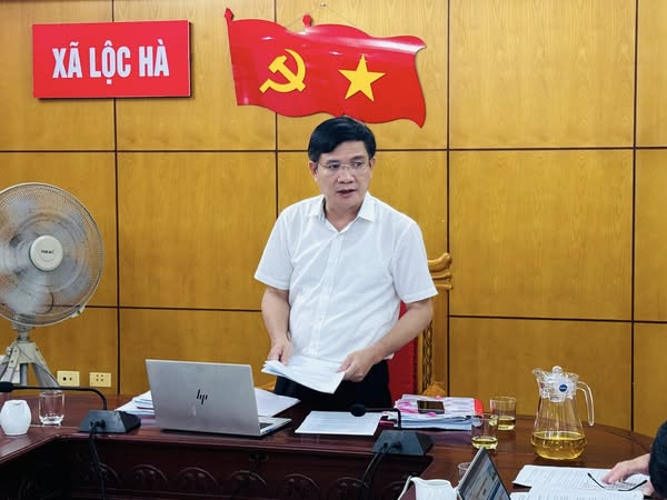 HƯỜNG TRỰC HỘI ĐỒNG NHÂN DÂN XÃ LỘC HÀ TỔ CHỨC HỘI NGHỊ LIÊN TỊCH CHUẨN BỊ CHO KỲ HỌP THỨ 2 (KỲ HỌP THƯỜNG KỲ) HĐND XÃ