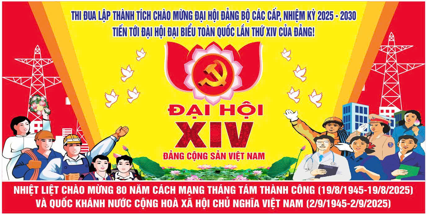 BÀI TUYÊN TRUYỀN VỀ ĐẠI HỘI ĐẢNG BỘ XÃ LỘC HÀ  LẦN THỨ NHẤT, NHIỆM KỲ 2025-2030