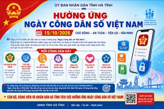 Hưởng ứng “Ngày Công dân số Việt Nam”