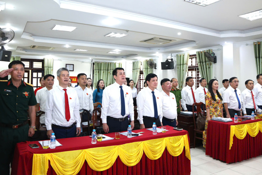 HĐND xã Lộc Hà khóa II tổ chức Kỳ họp thứ Hai (kỳ họp chuyên đề) thông qua Nghị quyết sắp xếp, tổ chức lại các thôn