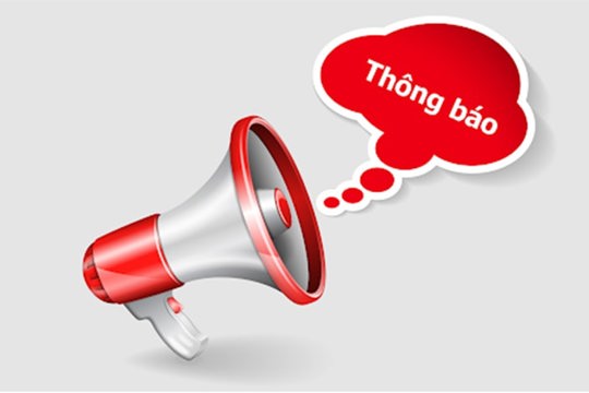 Thông báo tạm ngừng cấp nước sạch
