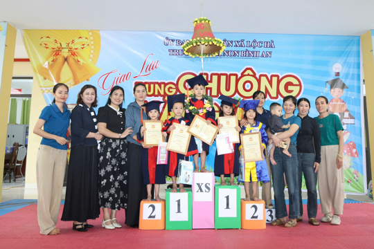Mầm non Bình An sôi nổi Hội thi “Rung chuông vàng” - Ươm mầm tự tin, phát triển toàn diện cho trẻ