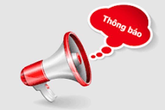 Thông báo cho thuê nhà - đợt 6 