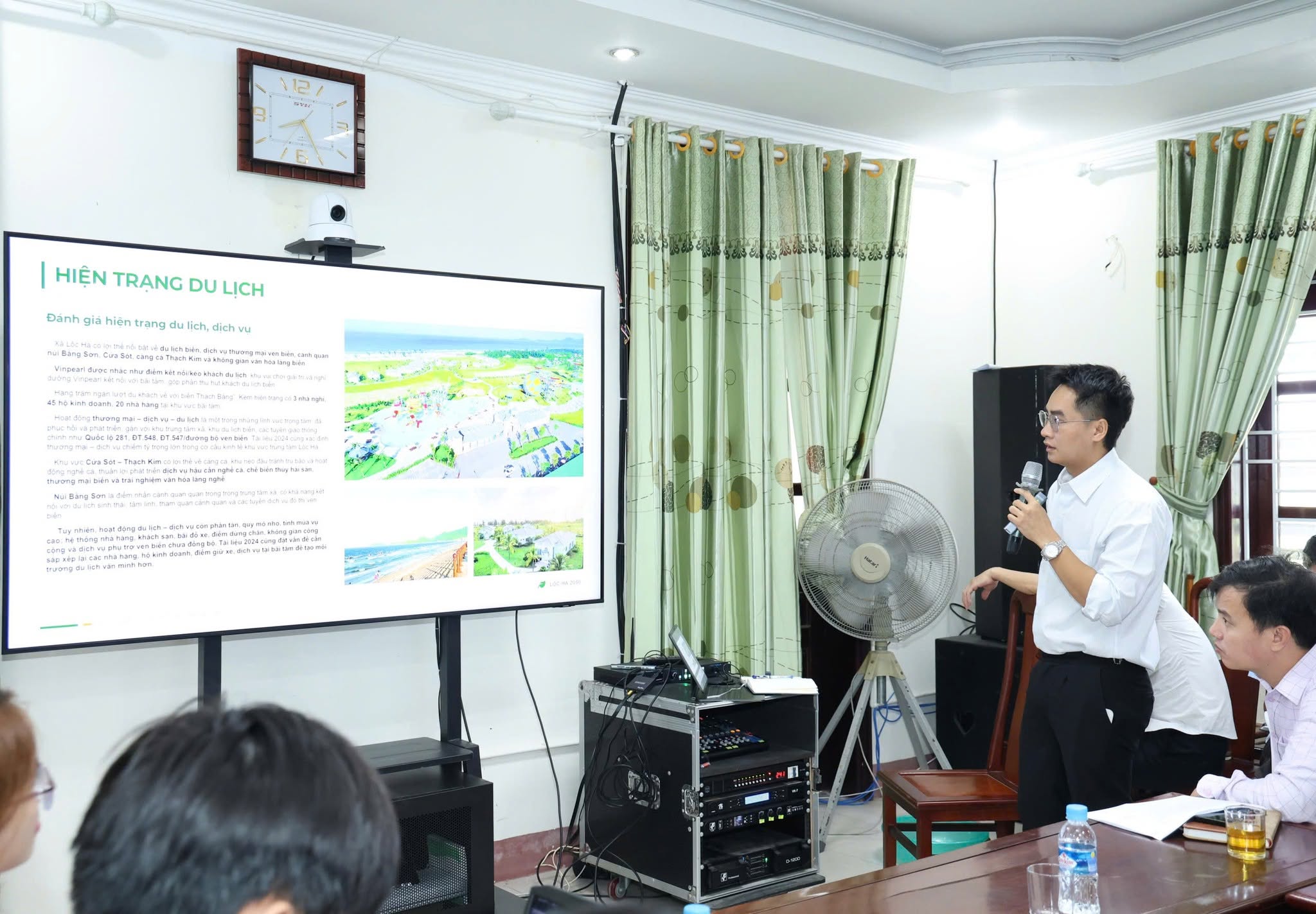 Lộc Hà rà soát các nội dung thực hiện lập Quy hoạch chung đô thị