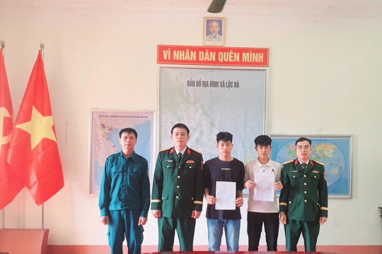Từ lá đơn tình nguyện, lan tỏa tinh thần trách nhiệm của tuổi trẻ Lộc Hà