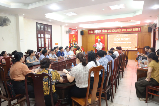 Đảng ủy xã Lộc Hà tổ chức Hội nghị Báo cáo viên tháng 5 năm 2026