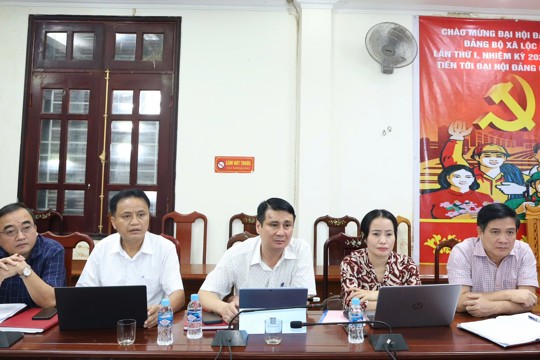 Xã Lộc Hà làm việc với đơn vị khảo sát Dự án Tổ hợp sân Golf và nghỉ dưỡng 