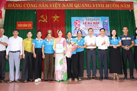 Lộc Hà ra mắt hai mô hình phụ nữ, lan tỏa yêu thương từ những việc làm thiết thực 