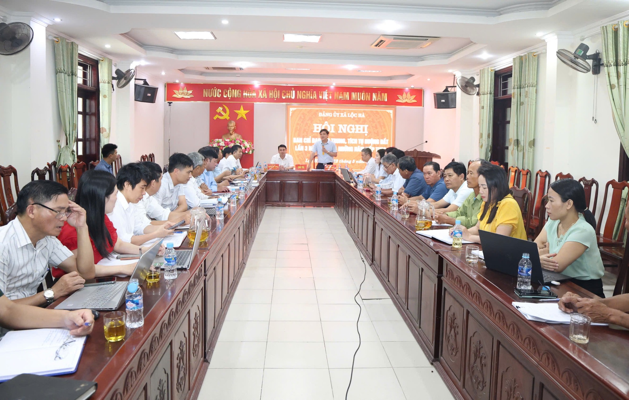Đồng bộ giải pháp, đẩy nhanh tiến độ tập trung, tích tụ ruộng đất tại xã Lộc Hà