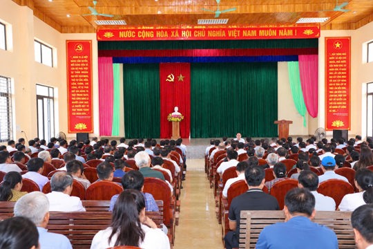Lộc Hà tập huấn sử dụng hệ thống truy xuất nguồn gốc thủy sản điện tử eCDT